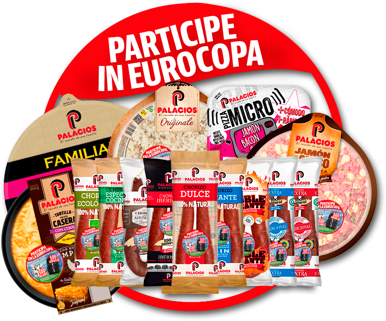 Participate in Eurocopa with Chorizos and Pizzas Palacios