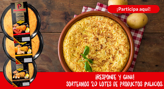 Responde la pregunta sobre nuestras nuevas tortillas y gana uno de los 20 lotes de tortillas caseras al plato