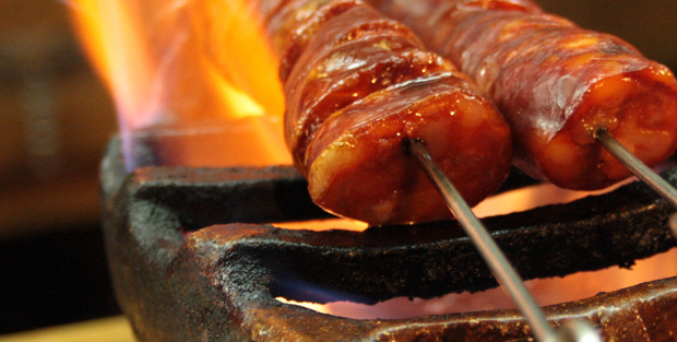 Chorizo para barbacoa