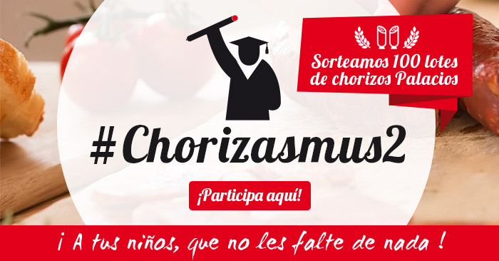 Participa en #Chorizasmus2 y llévate un lote de chorizos Palacios