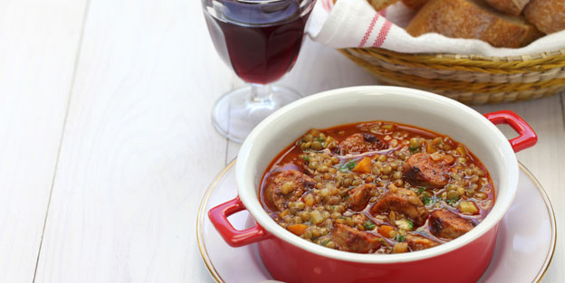 Lentejas con chorizo
