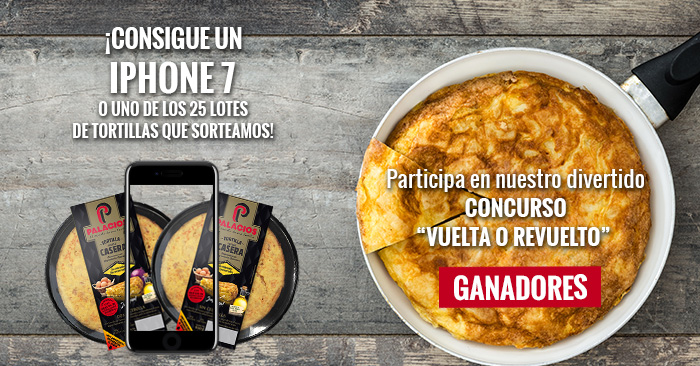 Ganadores del iPhone 7 y de 25 tortillas de patatas caseras Palacios (II)