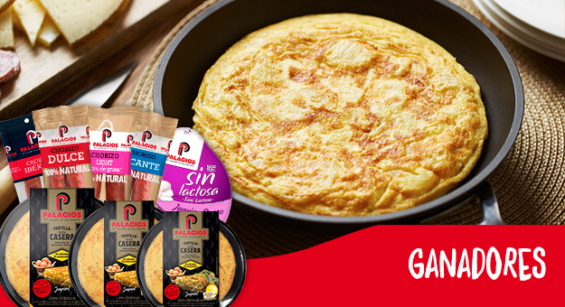 Listado de ganadores del concurso tortilla casera