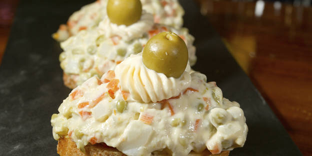 Ensaladilla de bacalao