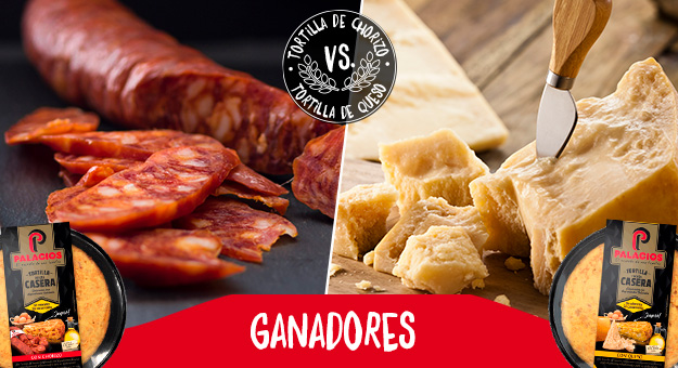 ¡Ganadores del concurso tortilla chorizo vs tortilla queso!