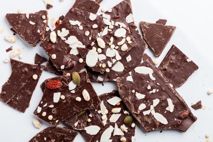 Turrn de chocolate casero sin azcares aadidos