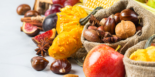 Alimentos saludables para el otoño