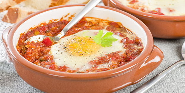 Huevos a la flamenca