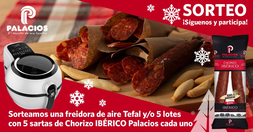 Participa en nuestro nuevo sorteo y celebra la Navidad con Palacios