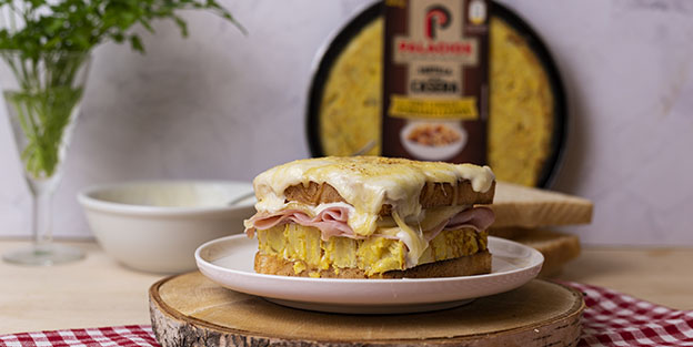 Croque Monsieur con Tortilla Receta Casera Palacios