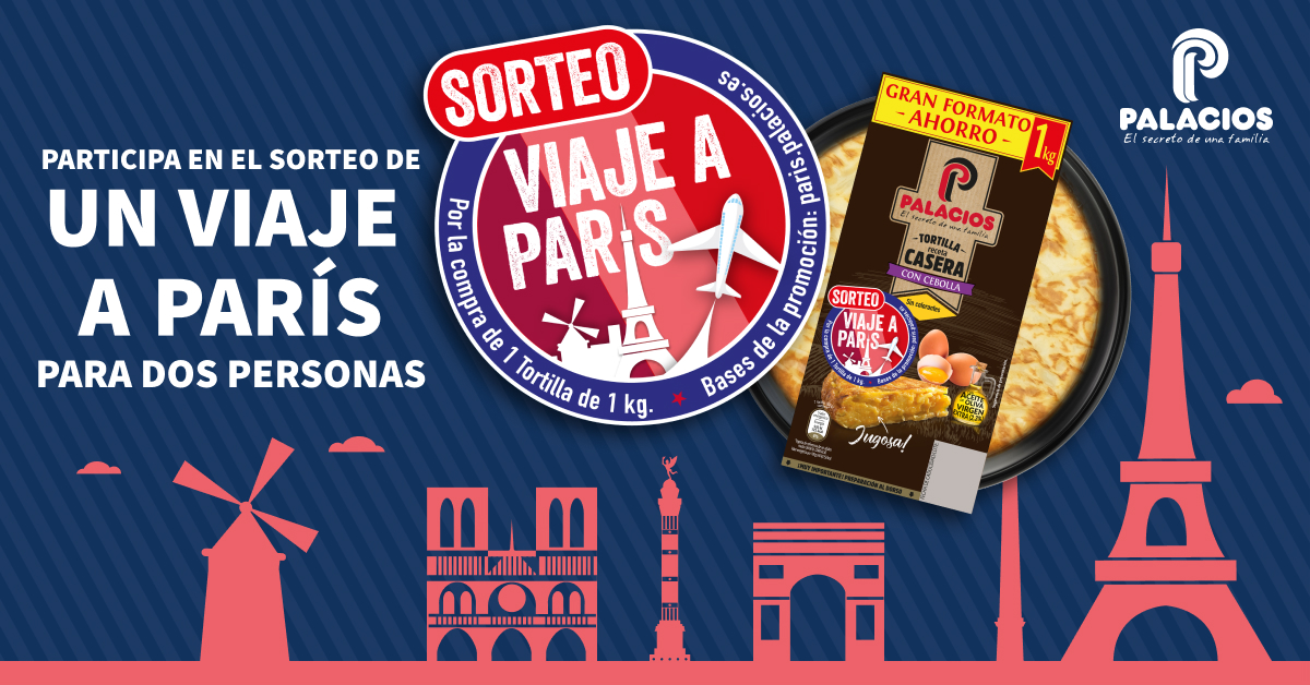 Sorteamos un viaje a Pars para dos personas