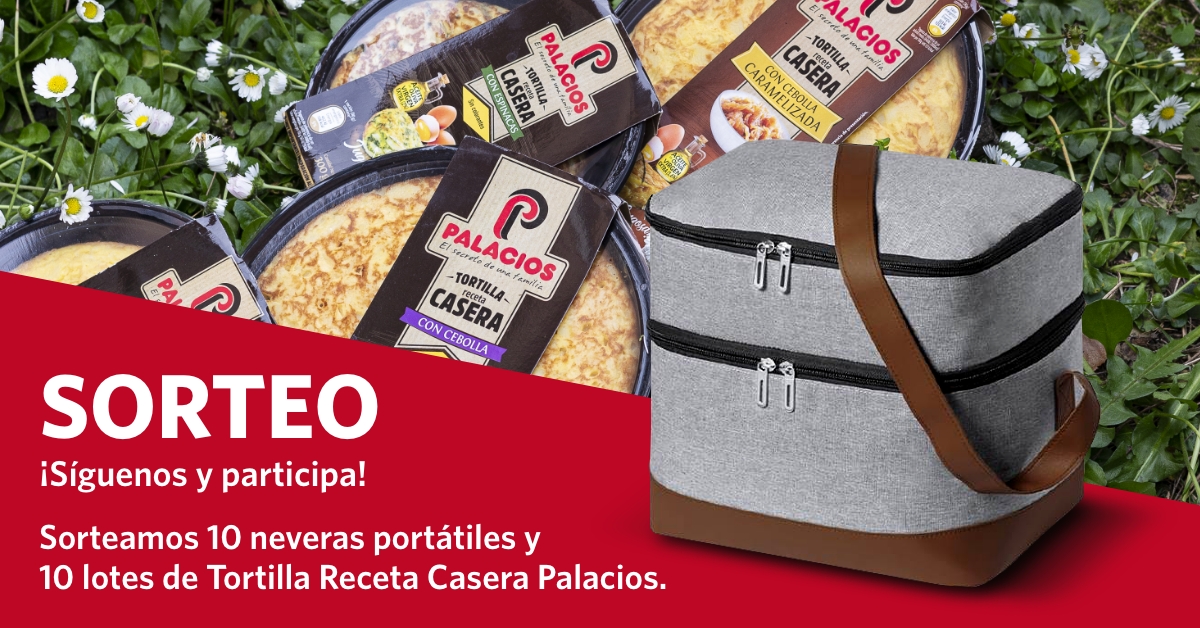 Gana una nevera porttil y disfruta de un picnic con Tortillas Receta Casera Palacios