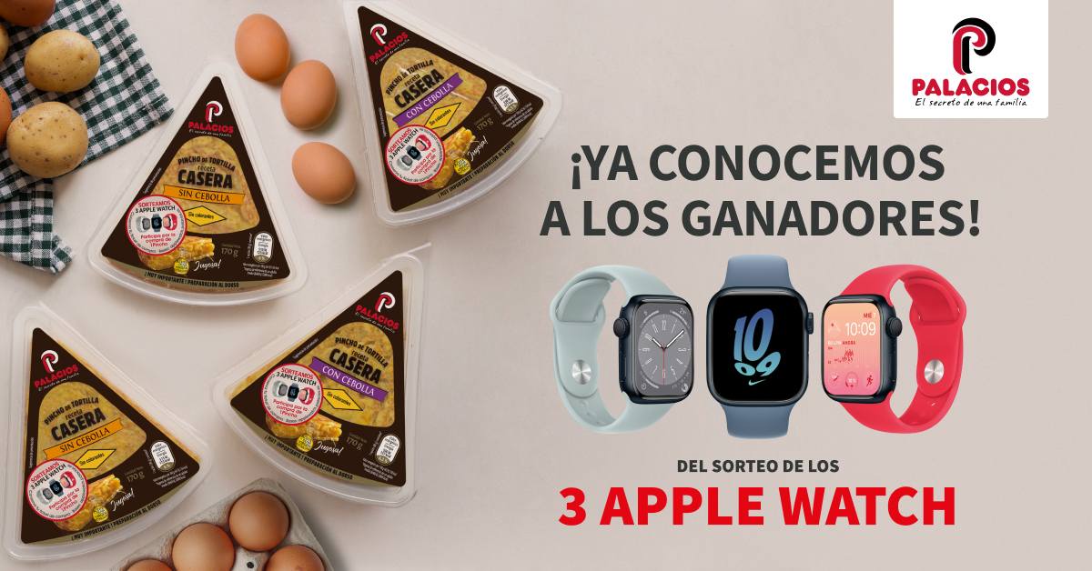 Ya conocemos a los ganadores de los 3 Apple Watch