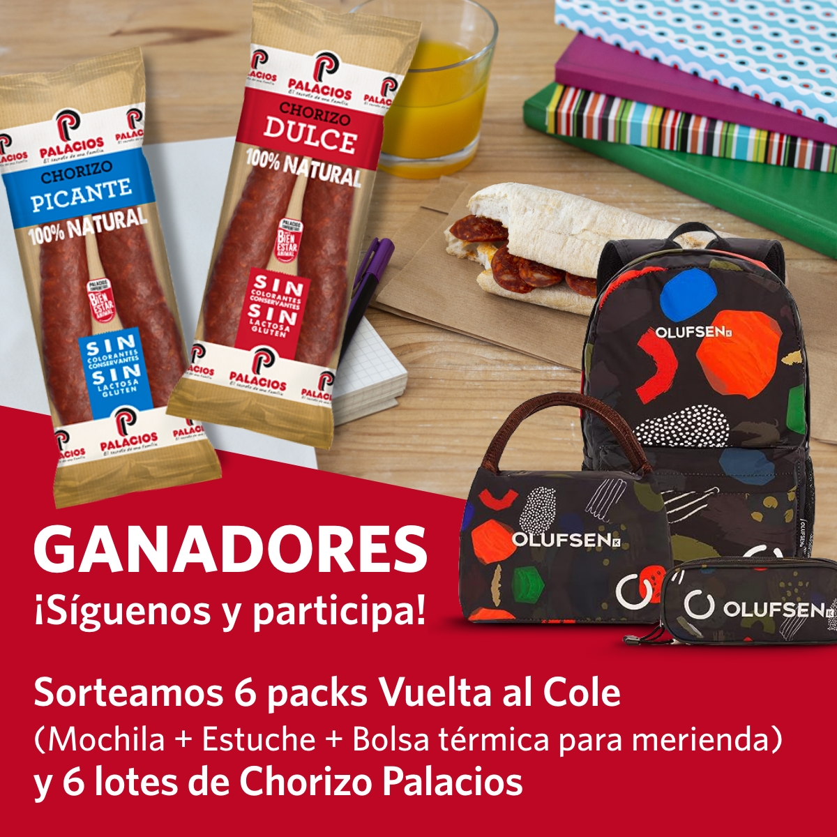 Ganadores de nuestro sorteo especial 