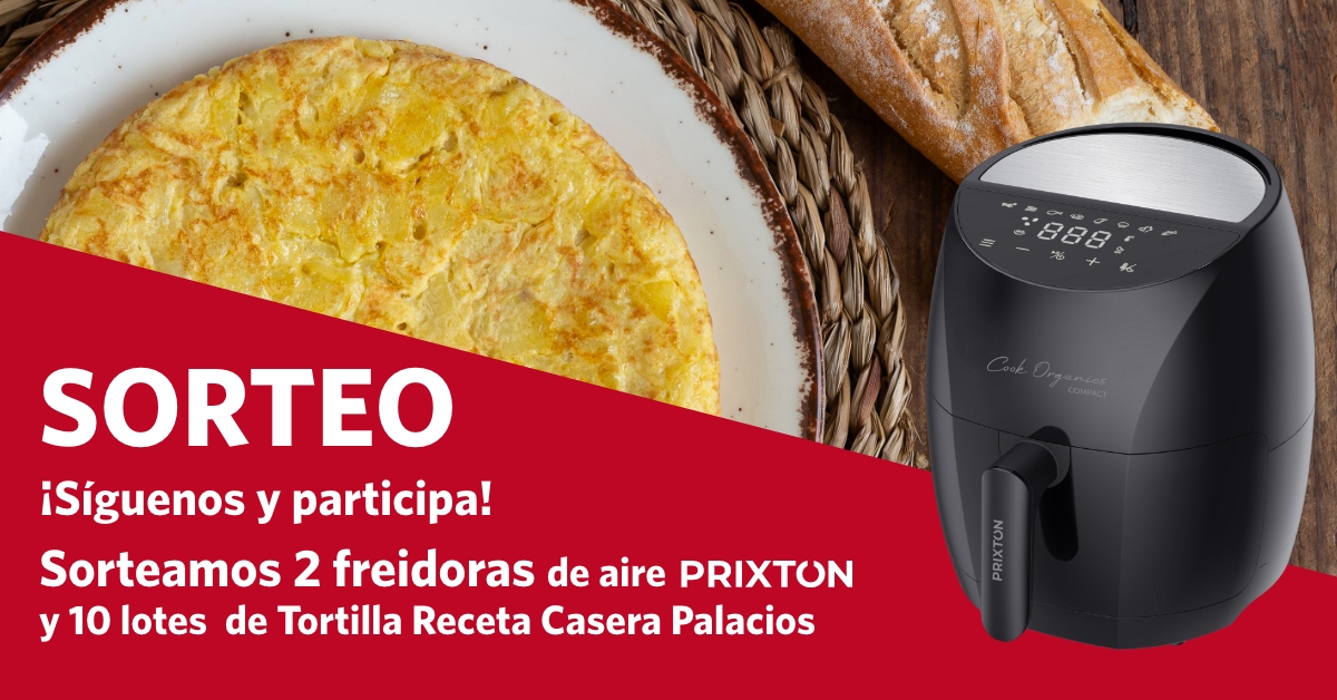 Sorteo con Prixton: gana una magnfica freidora de aire