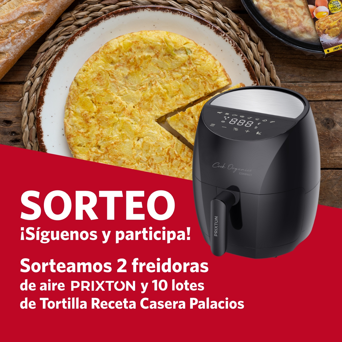 Sorteo con Prixton: gana una magnfica freidora de aire