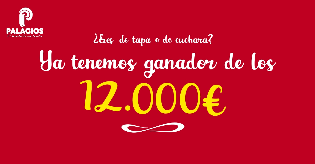Consulta el ganador final de la promocin Palacios sabe a premio