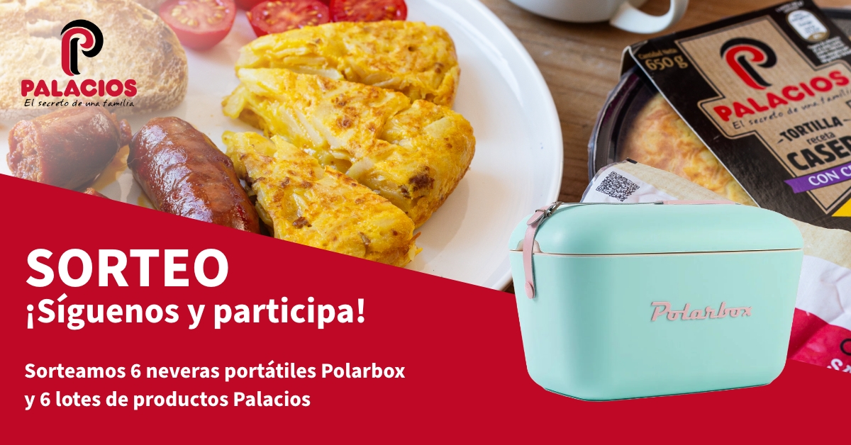 Promocin San Fermn 2024: gana una nevera Polarbox o un lote de productos Palacios