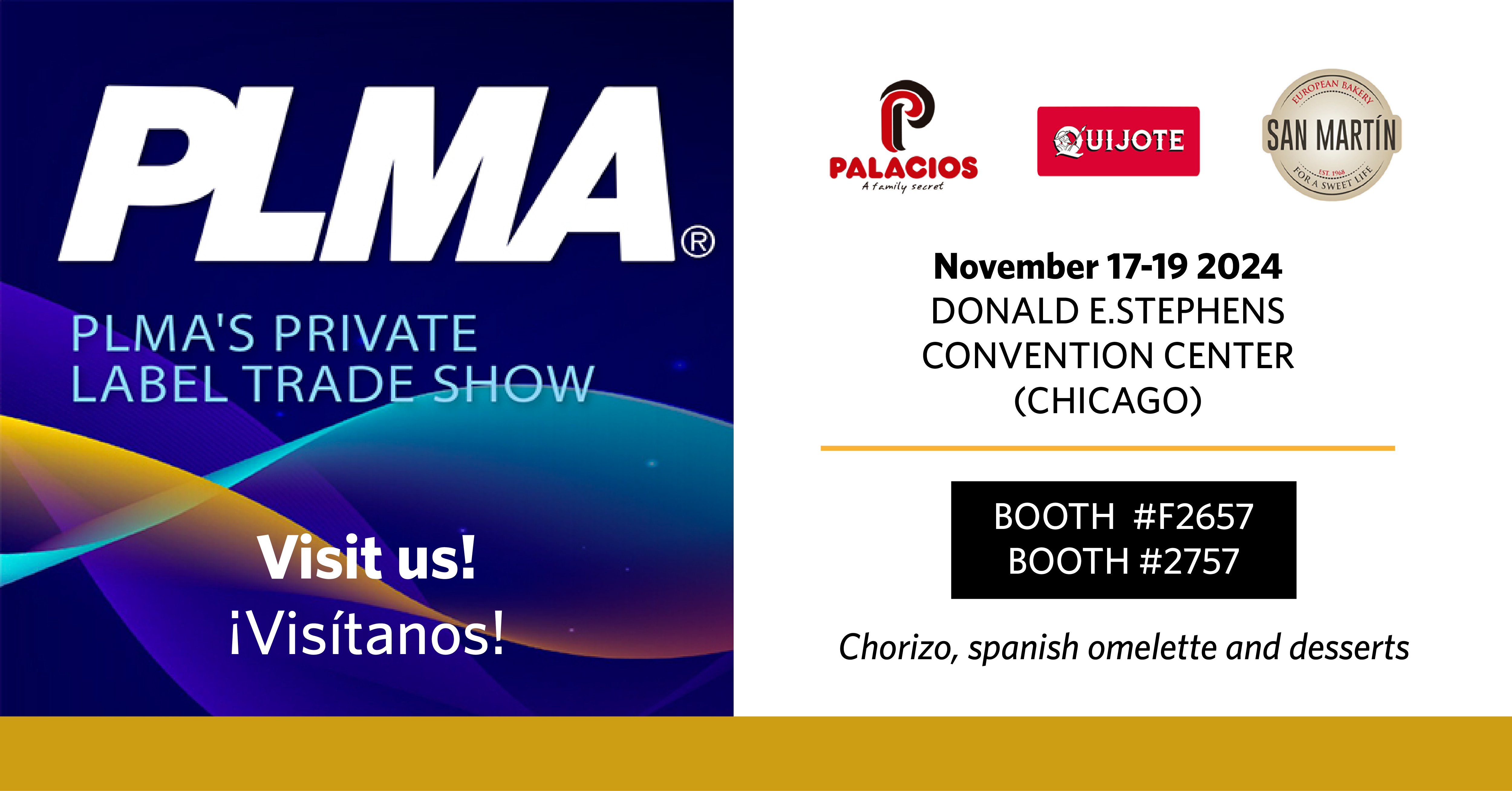 Grupo Palacios participar en PLMA Chicago 2024
