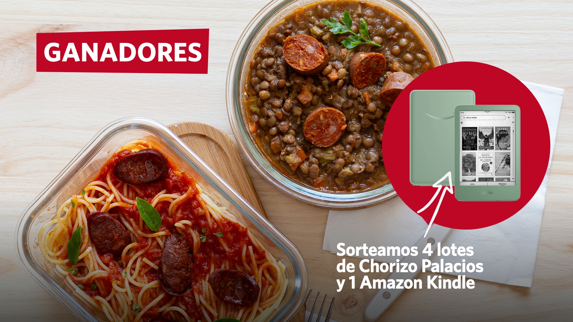 Ya tenemos los ganadores del sorteo “La hora del tupper”
