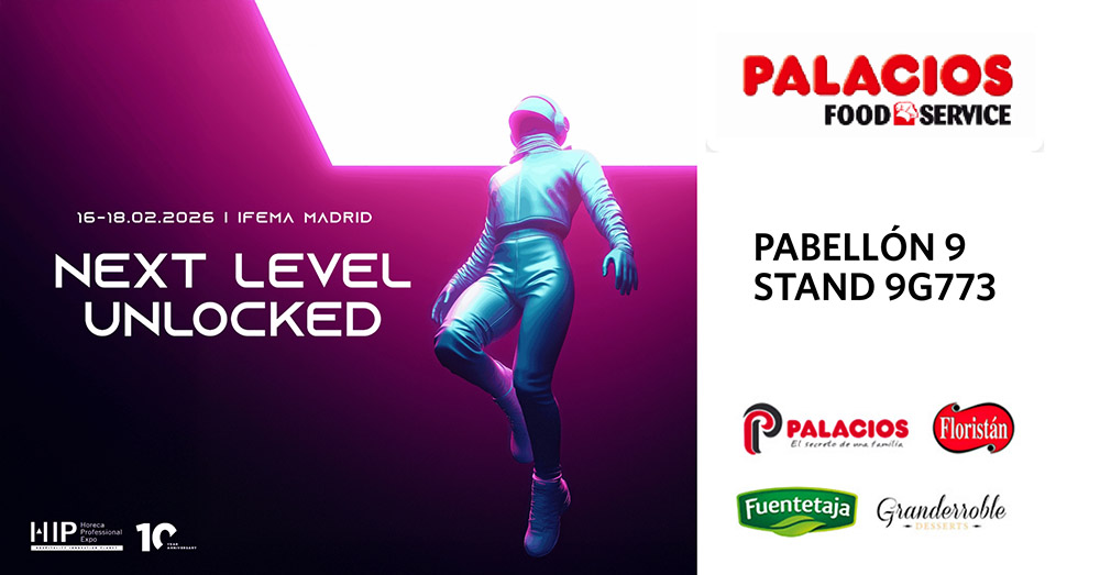 Palacios Alimentaci&oacute;n vuelve a HIP 2026 para mostrar sus innovadoras soluciones para hosteler&iacute;a