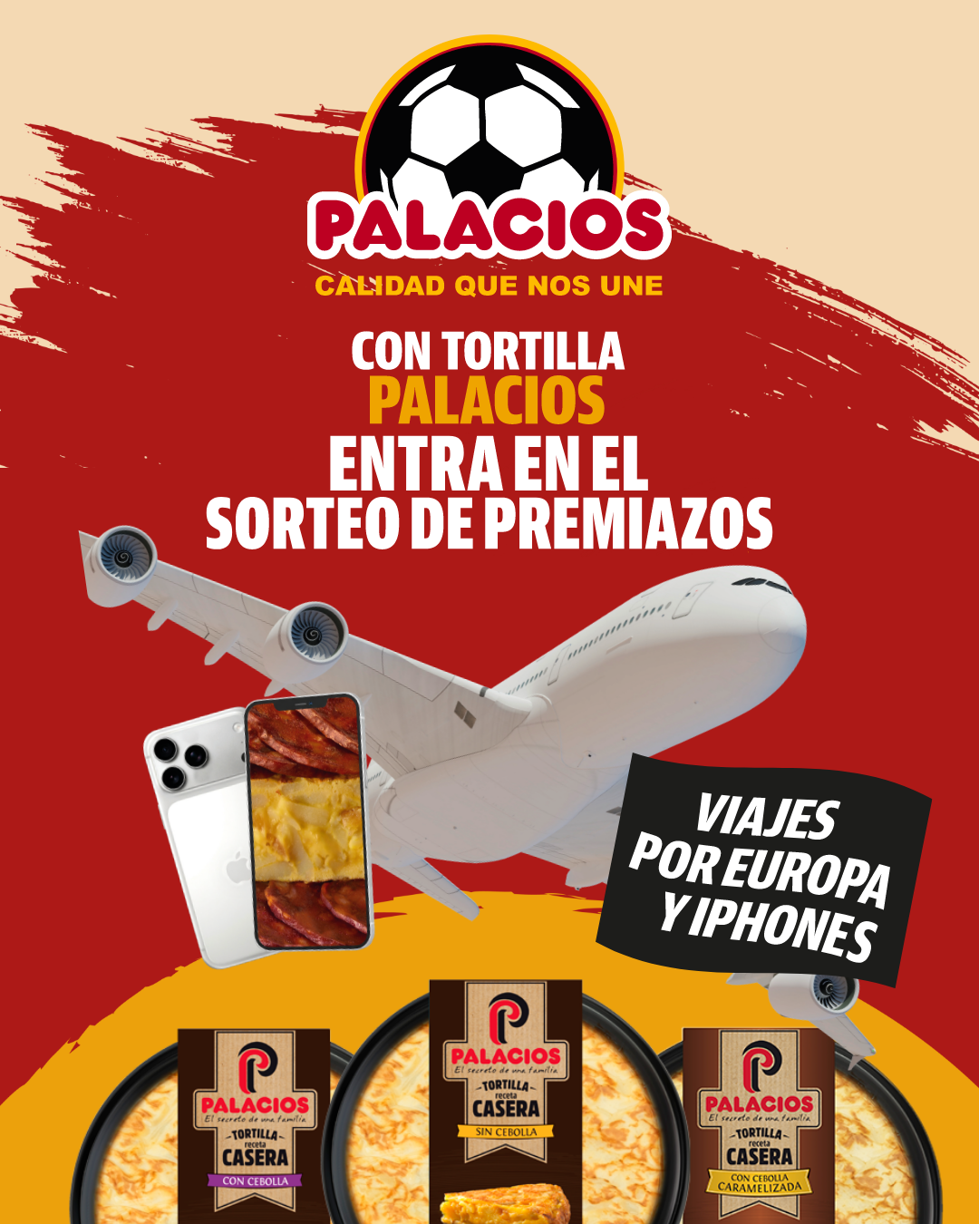Este verano tu Tortilla Palacios lleva premiazos