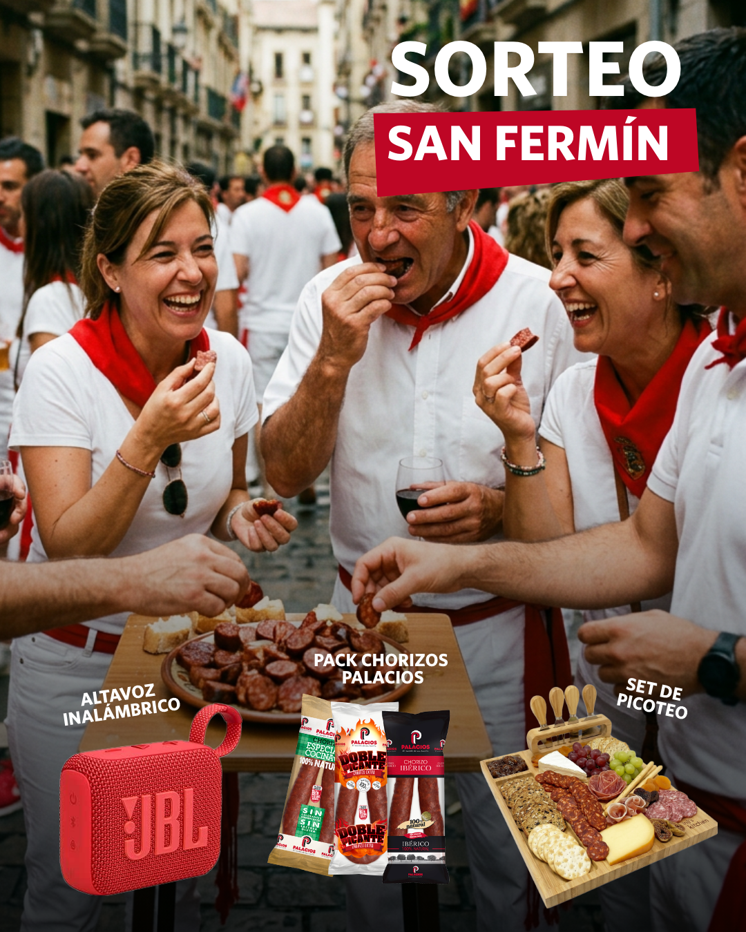 Celebra San Ferm�n con Palacios y participa en nuestro sorteo