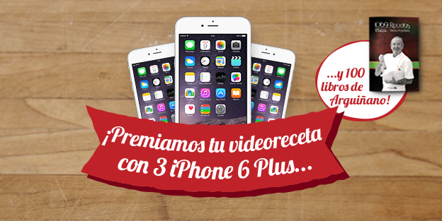 Graba una vídeoreceta con chorizo Palacios y llévate un iPhone 6 Plus