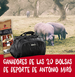 GANADORAS DE LAS 20 BOLSAS DE DEPORTE DE ANTONIO MIR