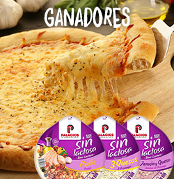 Ganadores Pizzas sin lactosa