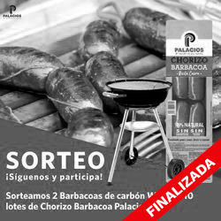 Sorteamos 2 barbacoas de carbn WEBER para disfrutar con Chorizo Palacios