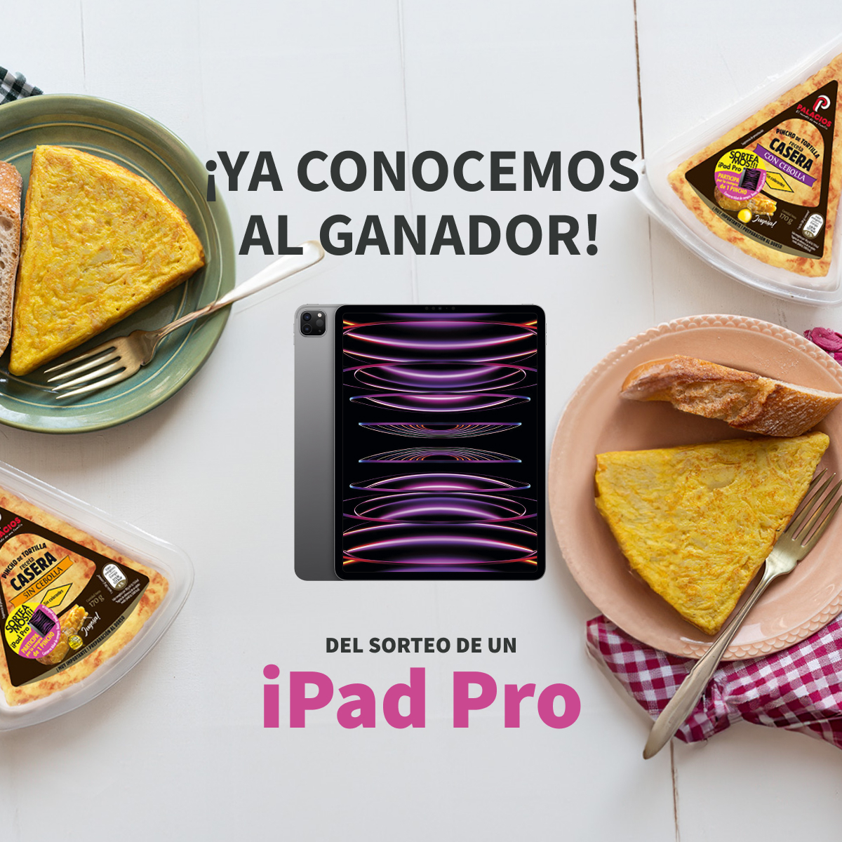 Ya conocemos el ganador del iPad Pro