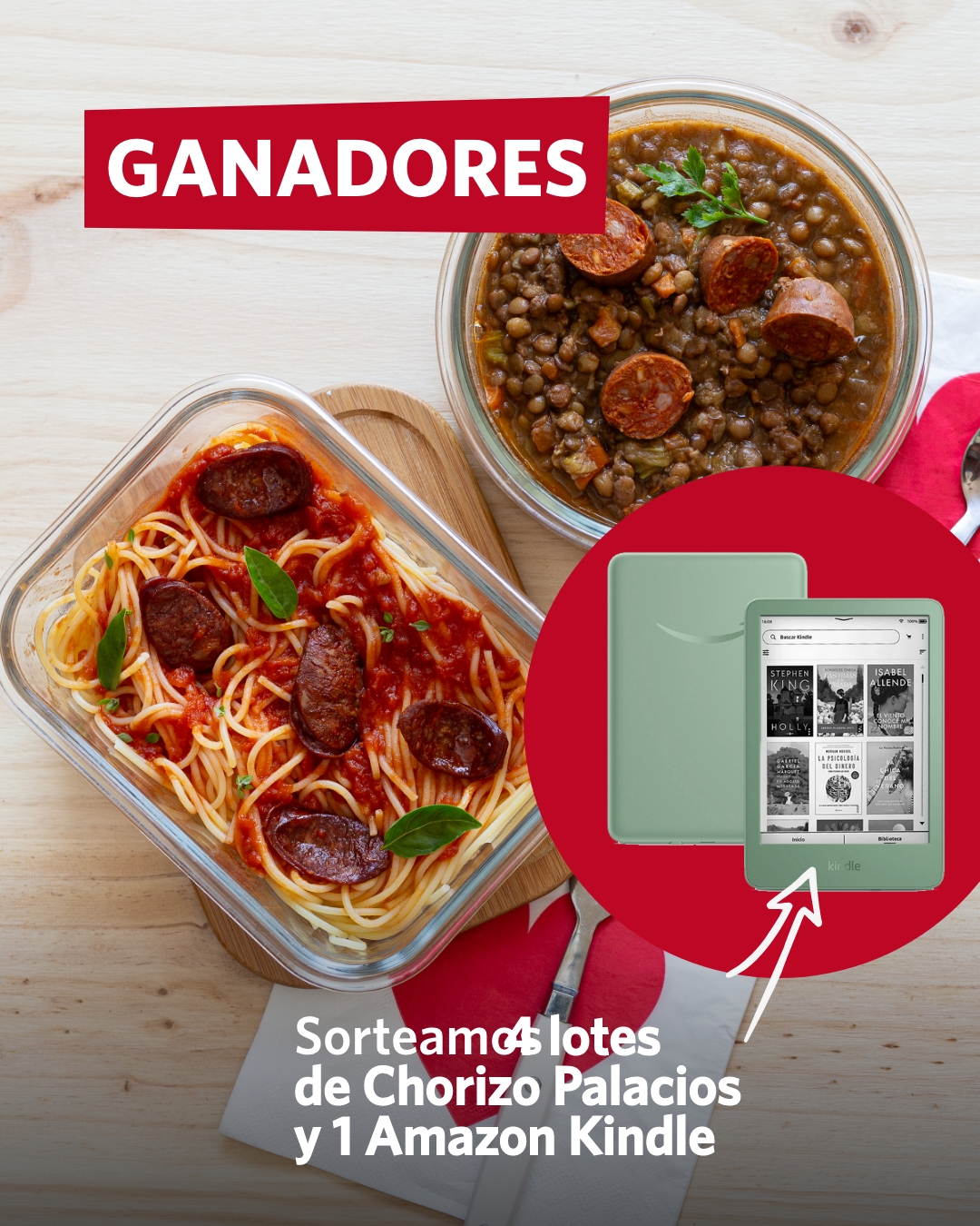 Ya tenemos los ganadores del sorteo La hora del tupper