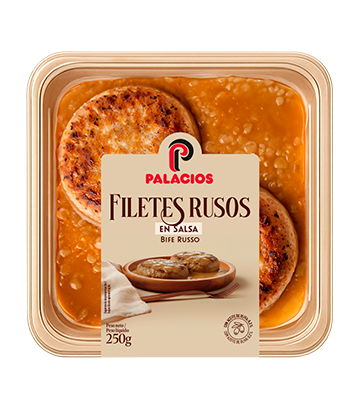 Filetes rusos en salsa
