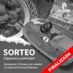 Participa en nuestro sorteo y gana un trineo o un lote de Chorizo Palacios