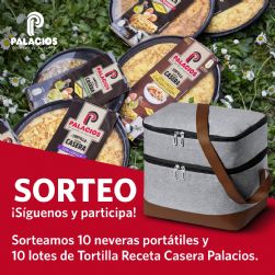 Gana una nevera porttil y disfruta de un picnic con Tortillas Receta Casera Palacios