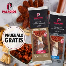 Prueba gratis nuestras referencias Chorizo Especial Picoteo