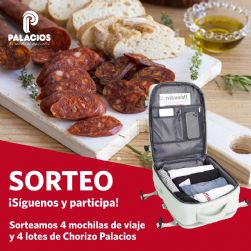 Dinos a dnde te gustara volar y gana 1 mochila de viaje y 1 lote de Chorizo Palacios