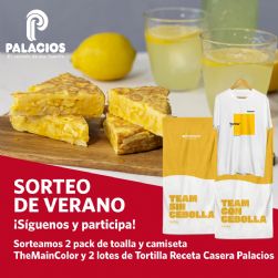 Eres team sin cebolla o con cebolla? Gana un pack de camiseta y toalla de diseo exclusivo de TheMainColor