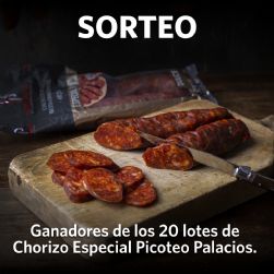 Ya tenemos ganadores del sorteo del Da del Chorizo!