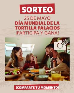 Sorteamos un fin de semana para dos personas en un parador por el Da Mundial de la Tortilla Palacios