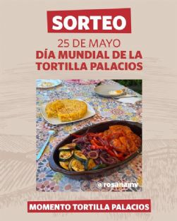 Ya tenemos ganadora del sorteo del Da Mundial de la Tortilla Palacios!