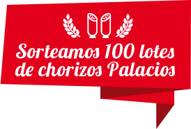 Sorteamos 100 lotes de Chorizos Palacios